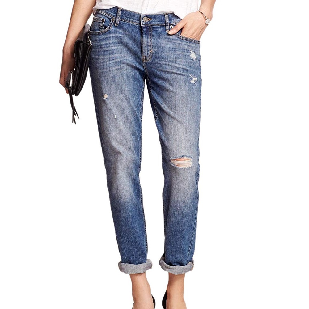 Banana Republic boyfriend jeans